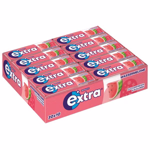 Wrigleys Extra Wassermelone Dragee 30 Packungen Wrigleys Extra Wassermelone Dragee 30 Packungen Bild 1