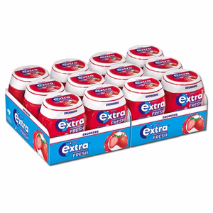 Wrigleys Extra Professional Fresh Erdbeere 12 Dosen Bild 1