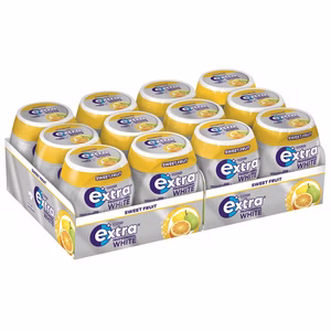 Wrigleys Extra Professional White Sweet Fruit 12 Dosen je 50 Stück Wrigleys Extra Professional White Sweet Fruit 12 Dosen je 50 Stück Bild 1