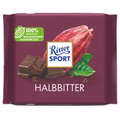 Ritter Sport Halbbitter, Schokolade, 12 Tafeln je 100g Bild 2