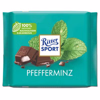 Ritter Sport Pfefferminz, Schokolade, 12 Tafeln je 100g Ritter Sport Pfefferminz, Schokolade, 12 Tafeln je 100g Bild 2