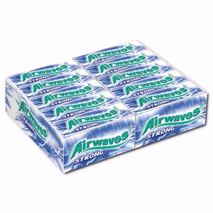 Wrigleys Airwaves Strong, Kaugummi, Dragee 30 Packungen Bild 1