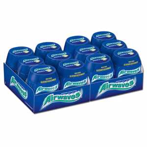 Wrigleys Airwaves Menthol Eukalyptus Kaugummi 12 Dosen Bild 1