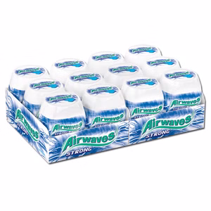 Wrigleys Airwaves Strong, Kaugummi, Dragees, 12 Dosen Bild 1