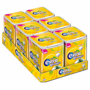 Wrigleys Extra Refreshers Tropical, Kaugummi, 6 Dosen je 35 Stück Bild 1