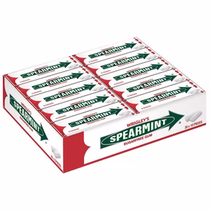 Wrigleys Spearmint Dragees, Kaugummi, 30 Packunge je 14g Wrigleys Spearmint Dragees, Kaugummi, 30 Packunge je 14g Bild 1