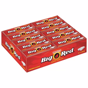 Wrigleys Big Red Dragees, Kaugummi, 30 Packung je 14g Wrigleys Big Red Dragees, Kaugummi, 30 Packung je 14g Bild 1