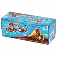 Eichetti Happy Crispy Cups, Waffelhörnchen, 100g Packung Eichetti Happy Crispy Cups, Waffelhörnchen, 100g Packung Bild 1