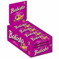 Balisto Joghurt-Beeren-Mix, Schokolade, 20 Doppelriegel je 37g Balisto Joghurt-Beeren-Mix, Schokolade, 20 Doppelriegel je 37g Bild 1