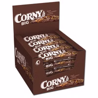 Corny Big Dunkle Schoko-Cookies Riegel, Müsli, 24 Stück Corny Big Dunkle Schoko-Cookies Riegel, Müsli, 24 Stück Bild 1