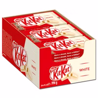 Nestle KitKat White Riegel Schokolade 24 Stück Nestle KitKat White Riegel Schokolade 24 Stück Bild 1