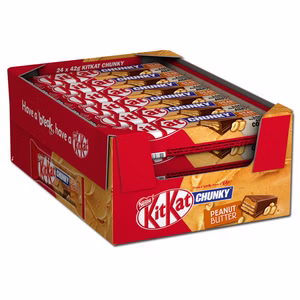 Nestle KitKat Chunky Peanutbutter, Erdnuss, 24 Riegel Bild 1