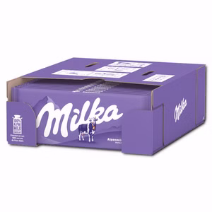Milka Alpenmilch Schokolade, 25 Tafeln je 90g Milka Alpenmilch Schokolade, 25 Tafeln je 90g Bild 1