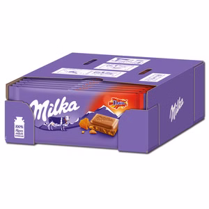 Milka Daim Schokolade, 24 Tafeln je 90g Milka Daim Schokolade, 24 Tafeln je 90g Bild 1