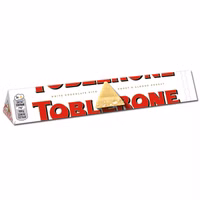 Toblerone Weiss, Riegel, Schokolade, 20 Stück je 100g Toblerone Weiss, Riegel, Schokolade, 20 Stück je 100g Bild 1