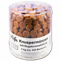Küfa Knuspermünzen 2 Kg, Bonbons mit Nougatcremefüllung Küfa Knuspermünzen 2 Kg, Bonbons mit Nougatcremefüllung Bild 1