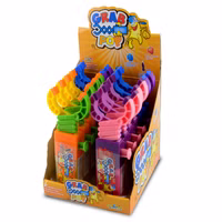 Grab Pop, Lutscher mit Zange, Lolli, 12 Stück je 17g Grab Pop, Lutscher mit Zange, Lolli, 12 Stück je 17g Bild 1
