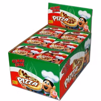 Gummi Zone Fruchtgummi Pizza 48 Stück je 15g Gummi Zone Fruchtgummi Pizza 48 Stück je 15g Bild 1