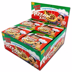 Gummi Zone Fruchtgummi Pizza XXL 24 Stück je 21g Bild 1