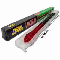 Felko Mega Gummies Worm, Riesenfruchtgummi, 1 kg Felko Mega Gummies Worm, Riesenfruchtgummi, 1 kg Bild 1