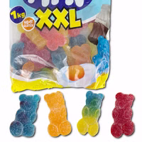 Fini saure Riesen-Bären Fruchtgummi 1kg Beutel Fini saure Riesen-Bären Fruchtgummi 1kg Beutel Bild 3