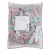 Frisia Riesen-Bubble Gum Flaschen Fruchtgummi 3kg Beutel Frisia Riesen-Bubble Gum Flaschen Fruchtgummi 3kg Beutel Bild 2