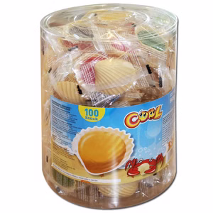 Cool Süsse Schleck-Muscheln, Dose je 100 Stück Bild 1