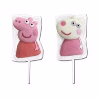 Peppa Pig Marshmallow Pop, Schaumzucker, 12 Stück je 45g Peppa Pig Marshmallow Pop, Schaumzucker, 12 Stück je 45g Bild 2