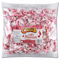 Cool Süße Herzen, Bonbons, 1 kg Beutel Cool Süße Herzen, Bonbons, 1 kg Beutel Bild 1