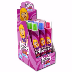 Lickedy Lips Spray, flüssige Süßware, 12 Stück je 60ml Bild 1