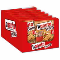 Ferrero Hanuta minis, Riegel, Schokolade, 12 Beutel Ferrero Hanuta minis, Riegel, Schokolade, 12 Beutel Bild 1