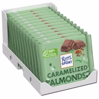 Ritter Sport Gebrannte Mandel, Schokolade, 12 Tafeln je 100g Ritter Sport Gebrannte Mandel, Schokolade, 12 Tafeln je 100g Bild 1