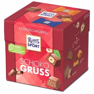 Ritter Sport Schokowürfel Schokogruss, 176g Schachtel Ritter Sport Schokowürfel Schokogruss, 176g Schachtel Bild 1