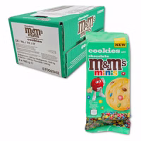 M&Ms Minis Cookies, Kekse, Gebäck, 8 Packungen je 180g M&Ms Minis Cookies, Kekse, Gebäck, 8 Packungen je 180g Bild 1