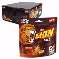 Nestle Lion Ball Caramel, Schokolade, 15 Beutel je 130g Nestle Lion Ball Caramel, Schokolade, 15 Beutel je 130g Bild 1
