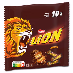 Nestle Lion MINI, 1 Beutel mit 10 Riegel Bild 1