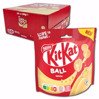 Nestle KitKat Ball White, Schokolade, 15 Beutel je 130g Nestle KitKat Ball White, Schokolade, 15 Beutel je 130g Bild 1