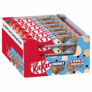 Nestle Kitkat Chunky Cookie Dough, Schokolade, 24 Riegel je 42g Nestle Kitkat Chunky Cookie Dough, Schokolade, 24 Riegel je 42g Bild 1