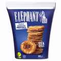 Elephant Baked Squeezed Pretzels Sea Salt, Laugengebäck, 14 Beutel je 80g Elephant Baked Squeezed Pretzels Sea Salt, Laugengebäck, 14 Beutel je 80g Bild 3