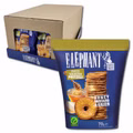 Elephant Baked Squeezed Pretzels Honey Mustard & Onion, Laugengebäck, 14 Beutel je 70g Elephant Baked Squeezed Pretzels Honey Mustard & Onion, Laugengebäck, 14 Beutel je 70g Bild 1