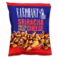Elephant Pretzel Pieces Sriracha Cheese, Laugengebäck, 12 Beutel je 125g Elephant Pretzel Pieces Sriracha Cheese, Laugengebäck, 12 Beutel je 125g Bild 3