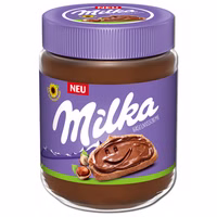 Milka Haselnusscreme, Brotaufstrich, 350g Glas Milka Haselnusscreme, Brotaufstrich, 350g Glas Bild 1