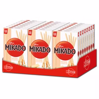 Mikado Weiße Schokolade, Keks, Schokolade, 24 Packungen je 75g Mikado Weiße Schokolade, Keks, Schokolade, 24 Packungen je 75g Bild 1