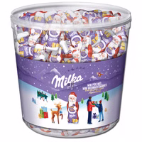 Milka Mini Weihnachtsmänner, Schokolade, ca. 169 Stück Milka Mini Weihnachtsmänner, Schokolade, ca. 169 Stück Bild 1