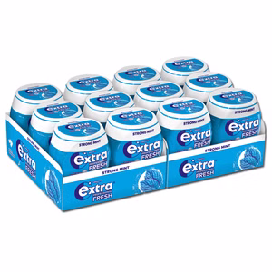 Wrigleys Extra Professional Fresh Strong Mint, Kaugummi, 12 Dosen Bild 1