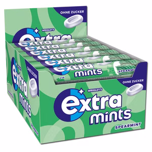 Wrigleys Extra Mints Spearmint, Bonbon, 24 Packungen Bild 1