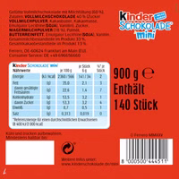 Ferrero Kinder Schokolade Minis Dispenser 900g Ferrero Kinder Schokolade Minis Dispenser 900g Bild 5