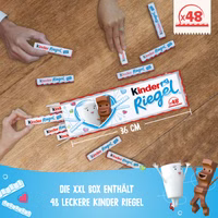 Ferrero Kinder Schokolade Mega-Riegel 48er Ferrero Kinder Schokolade Mega-Riegel 48er Bild 2