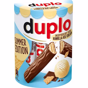 Ferrero Duplo Vanilla Ice Cream, Riegel, Schokolade, 10er Packung Bild 1