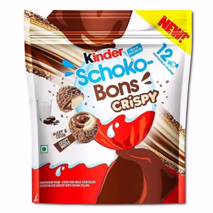 Ferrero Kinder Schoko-Bons Crispy, Schokolade, 12er Beutel Bild 1